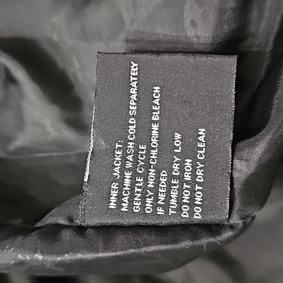 GERRY black mens puffer jacket coat sz XL - Picture 6 of 7